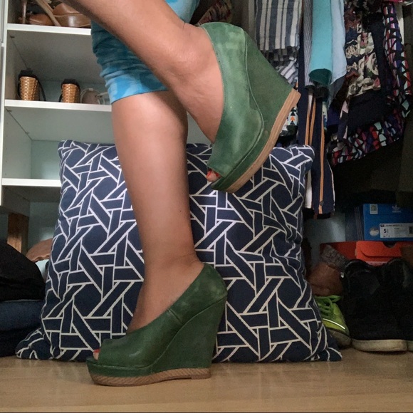 Seychelles Peak-a-Boo Wedges Size 6.5 - Picture 5 of 5